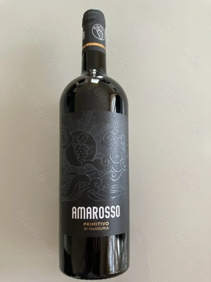 AMAROSSO di Manduria 2020, Rotwein