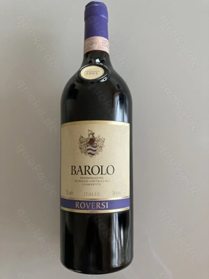BAROLO Roversi 2005, Rotwein