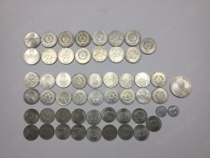 Münzen Konvolut Set Vintage Deutsche Demokratische Republik 