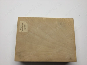 Holzkiste Romme Vintage mit Motiv Reh Hirsch Bild 4
