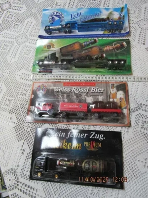 240 Stück versch. Werbetrucks   Sammlertrucks   Biertrucks   Flohmarktartikel