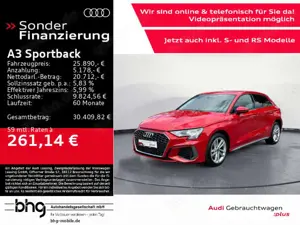 Audi A3 40 TFSIe S-line LED/AHK/Navi/Interf