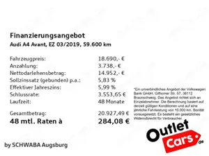 Audi A4 35 TFSI *NAVI*SHZ*XENON*8-fach bereift Bild 4