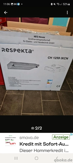 Dunstabzugshaube Neu