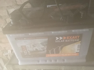 Wohnmobil Batterie 105AH C100 12 V neu unbenutzt