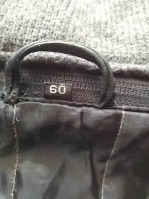 Schwarze Herren-Lederjacke in Größe 60 Bild 8