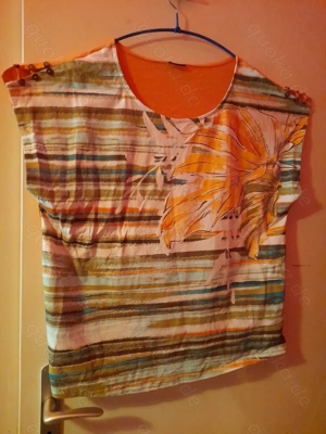 T-Shirt mit Muster aus 100% Baumwolle Cotton Bild 2