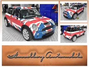 MINI Cooper S Chili UnionJack foliert RHD Rechtslenker