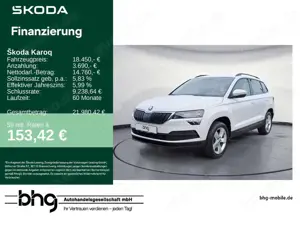 Skoda Karoq 1.5 TSI Sitzheizung AHK Klima GRA DAB+