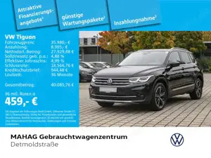 Volkswagen Tiguan 2.0 TSI 4Mot. Elegance AHK Navi LED Kamer