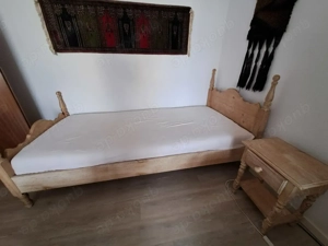 Schlafzimmer komplett, Pinie gekalkt