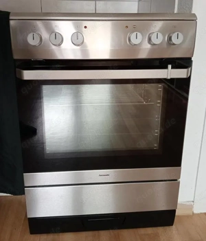 Solider ELEKTRO-Herd, Edelstahl, 60 cm mit Anschlusskabel + Zubehör, VOLL FUNKTIONSFÄHIG! 