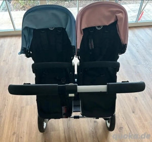 bugaboo donkey geschwister wagen mit baby wanne