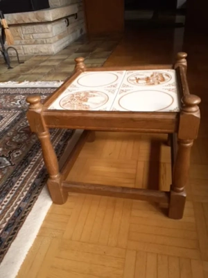 Blumenhocker, Eiche rustikal