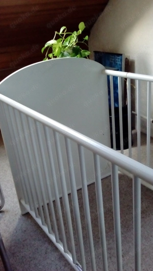 Babybett - Kinderbett  weiß  ohne Matratze