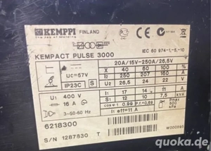 Kemppi Schutzgasschweißgerät mit maximal 250A 