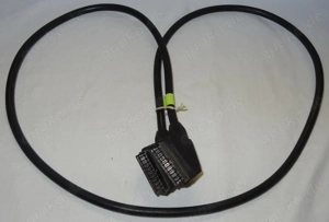 D6| Scartkabel Videokabel AV Scart 21 Pin L 140 150  10 gebraucht volle Funktion   Bild 5
