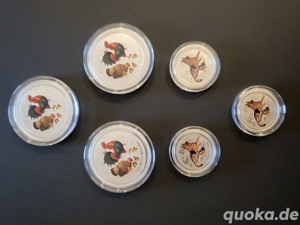 Feinsilber Münze der Lunar II Serie