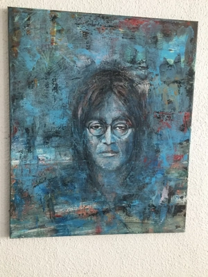 Acrylgemälde Abstrakt auf Leinwand Unikat Orginale Bild 2