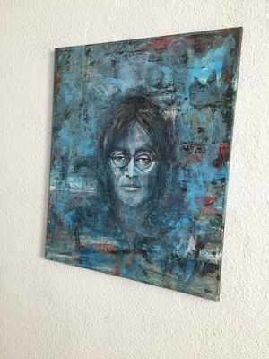 Acrylgemälde Abstrakt auf Leinwand Unikat Orginale Bild 3