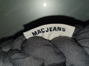 Neu! Exklusive Mac Jeans Handtasche Tasche Grobstrick Zopfmuster Ungetragen! TOP! Bild 7