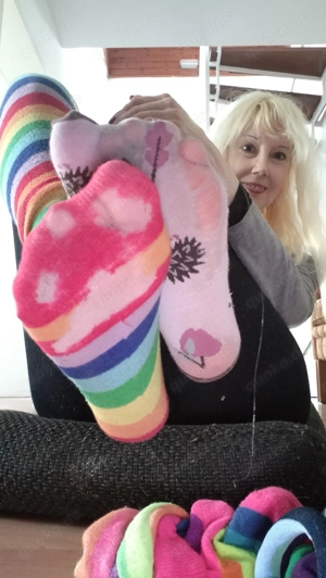 Socken Fetisch Real oder online seltsame Vorlieben mit langen und kurzen Socken  Bild 4