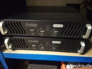 PA Boxen set 8 Stück 2 Endstufen