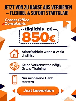 Tritt unserem Team bei   Corner Office Consultants!  Wir stellen derzeit ein!