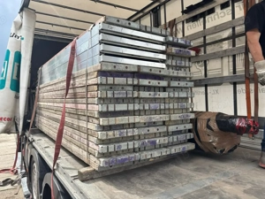 Baugerüst zu Verkaufen gebrauchtes Baugerüst für 160m2 AF Abholung Lieferung