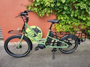 Veloe Multi Lungo EP6   E-Lastenrad mit 630 Wh Akku &  Enviolo Grün, neuwertig