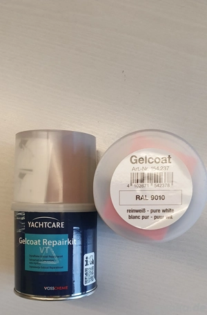Yachtcare Gelcoat Repairkit (RAL9010 reinweiß) 
