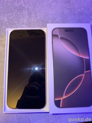 iphone 16 pro max 256GB titan wüstensand