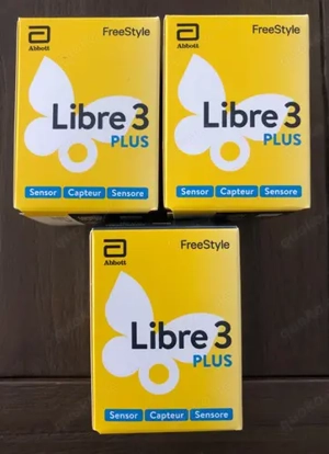 7 Stück FreeStyle Libre 3 plus Sensoren von Abbott in NVP   MHD bis 31,08.2026   Privat Verkaufen Ke