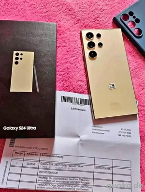 Samsung Galaxy S24 ultra gold Bild 4