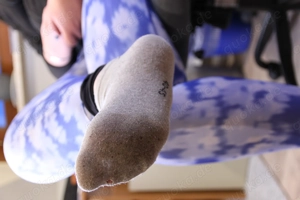 Meine getragenen Socken   feminin & echt