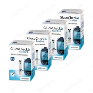 GlucoCheck Excellent Blutzuckerteststreifen  20 Packungen X 50 Stück In Packung. 1000 stuck    