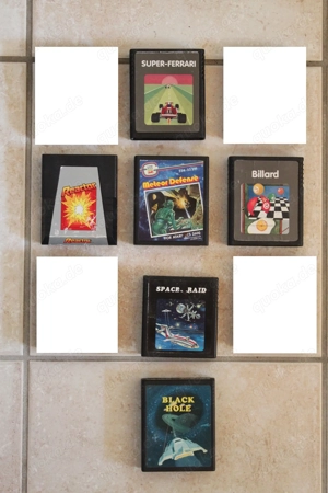 Atari 2600 Spiele( Sammlungsauflösung  2) abzugeben !