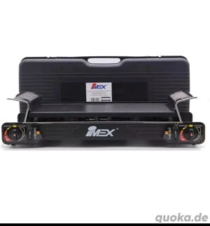 kamping gaskocher grill mit doppel seitig Bild 4