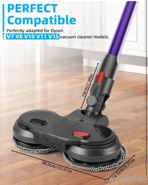 Dyson V7, V8, V10, V11, V15 Elektrische Bürste