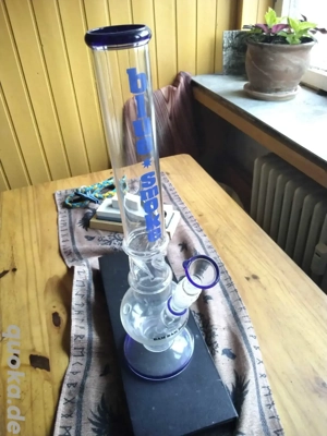 Blue smoke Glasbong 