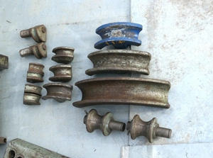 Rohrbieger Rohrbiegegerät Biegemaschine Schweißgerät MIG MAG Kompressor Werkbank Werkzeugschrank Bild 3