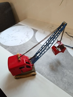 Blechspielzeug GAMA Bagger aus den 60ern