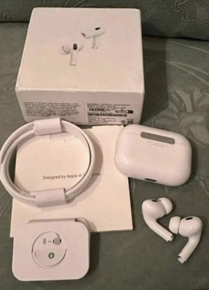Apple AirPods Pro 2. Generation mit MagSafe Kabellosem Ladecase - Weiß