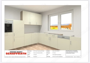 Küche vom Küchenstudio Schaffrath in Weiß Matt 