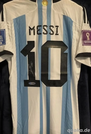 Messi trikots signiert 