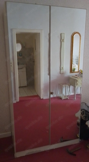  Kleiderschrank Spiegelschrank aus Haushaltsauflösung