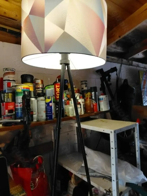 Steh Lampe mit passender Tischlampe  Bild 2 Steh Lampe mit passender Tischlampe  Bild 2