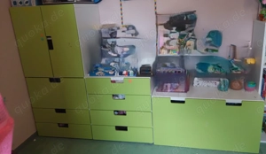 Kinderschrank - 3-teilig, grün