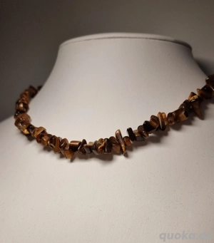 Tigerauge Halskette | Alter Schmuck | Halskette | Echtstein