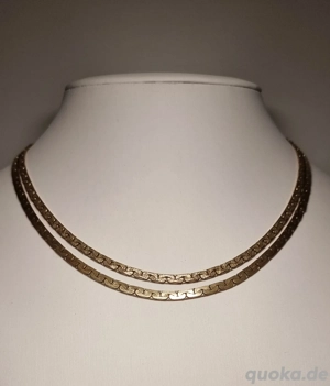 Collier vergoldet | Halskette | Halsschmuck | Nachlass